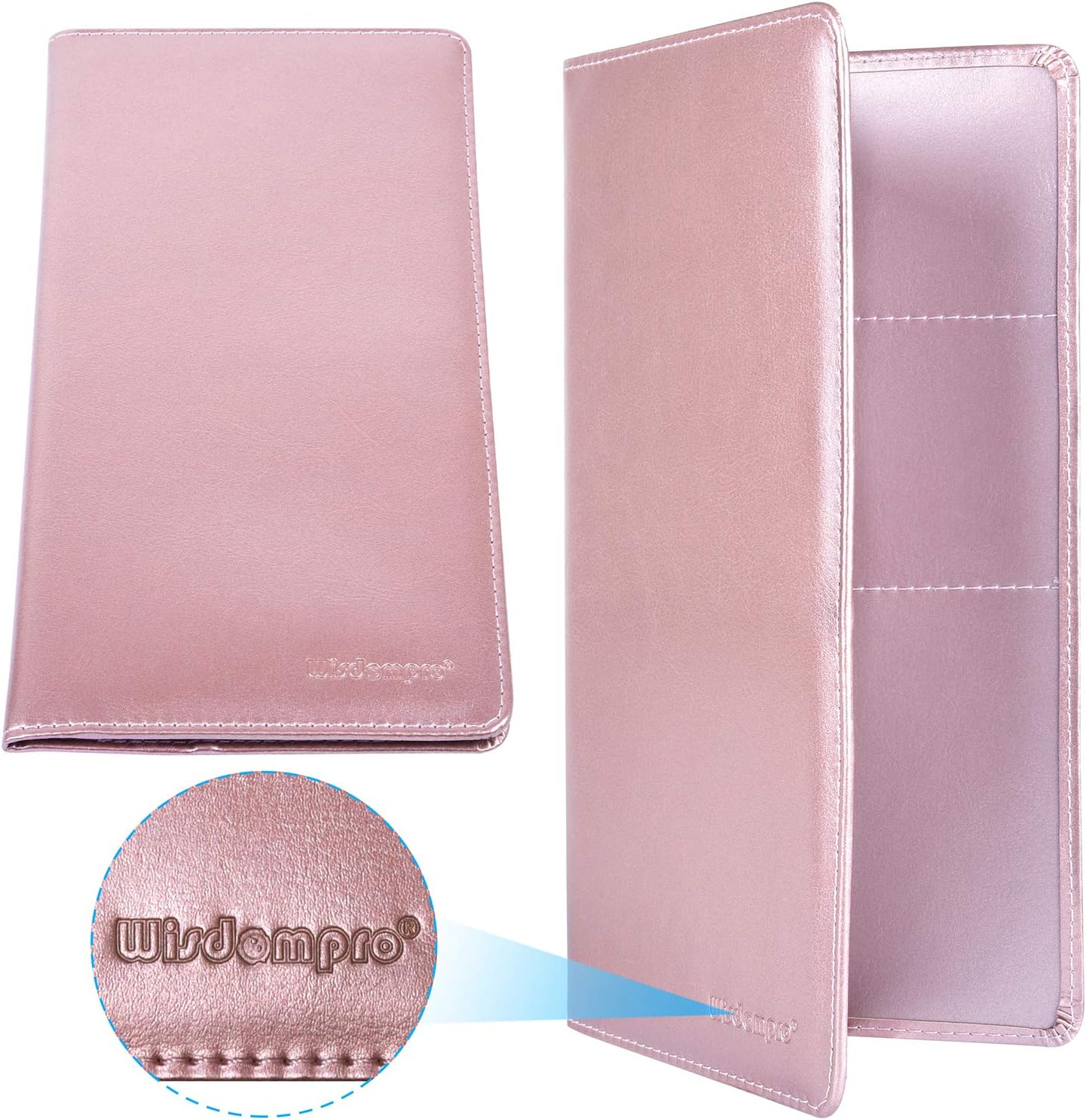 wisdompro Car Document Wallet, PU Leather Car Registration and Insurance Holder - Image 5