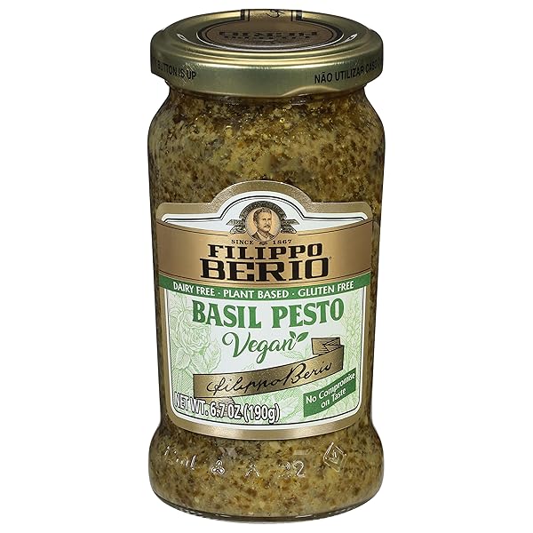 FILIPPO BERIO PESTO, PLANT BASED VEGAN BASIL, 6.7...