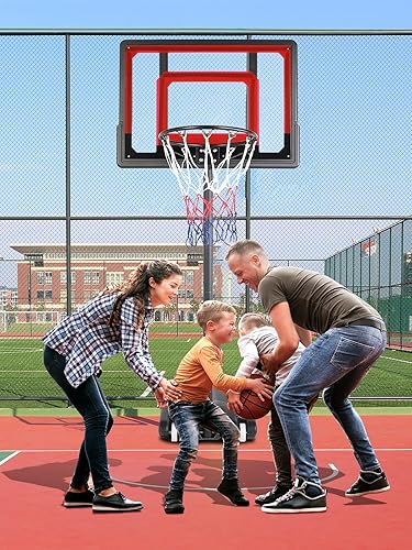 Basketball Hoop Outdoor Kids Basketball Goal,5FT -7FT High