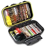Fly Fishing Flies Assortment Kit Dry Wet Nyphms