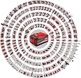 Einhell 18V Power X-Change Cordless 2-in-1 Hedge Trimmer Chainsaw GE-HC 18 Li T view 2