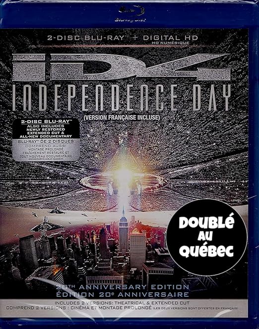 Jour De L Indépendance Film Le jour de l'indépendance - Independence Day - ID4 English/French 1996