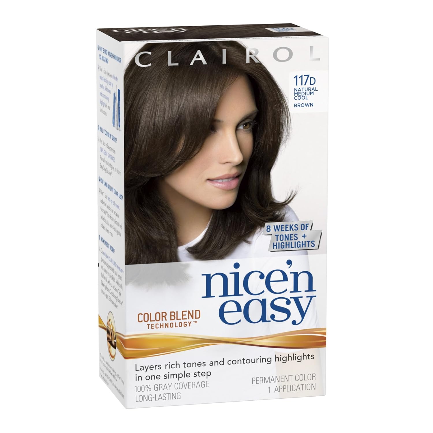 Amazon Com Clairol Nice N Easy Permanent Hair Color 5c Medium