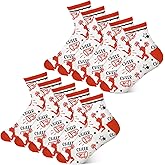 Maiteenly 24 Pairs Ankle Cheer Socks Cheerleading Team Cheerleader Socks for Women Girls Cheer Accessories Gifts