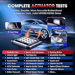 Autel Scanner MaxiCOM MK808S: 2025 Bidirectional