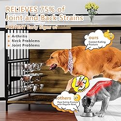 ROOMTEC Furniture Style Large Dog Crate with
