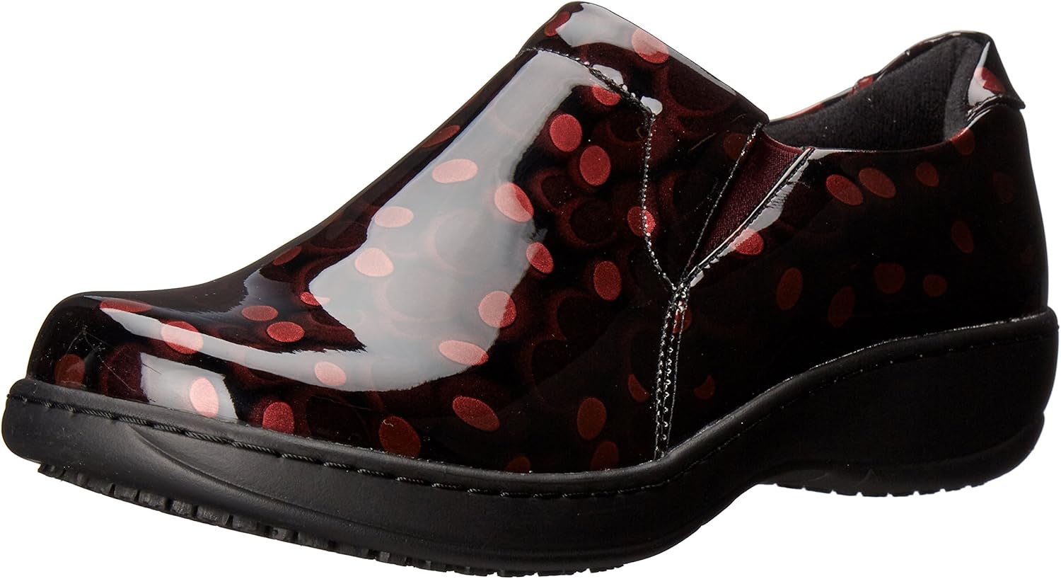 spring step belo work clog