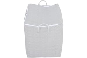 SUPVOX Large 150l Non-Woven Fabric Storage Bag with Zipper and Handles for Clothes and Blanket