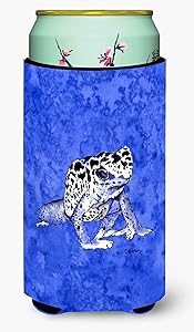 Caroline's Treasures 8687TBC Frog Tall Boy Beverage Insulator Beverage Insulator Hugger, Tall Boy, multicolor
