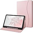 Fintie Case for Samsung Galaxy Tab S6 Lite 10.4 Inch 2024/2022/2020 with S Pen Holder, Multi-Angle Viewing Soft TPU Back Cover with Pocket Auto Wake/Sleep, Rose Gold