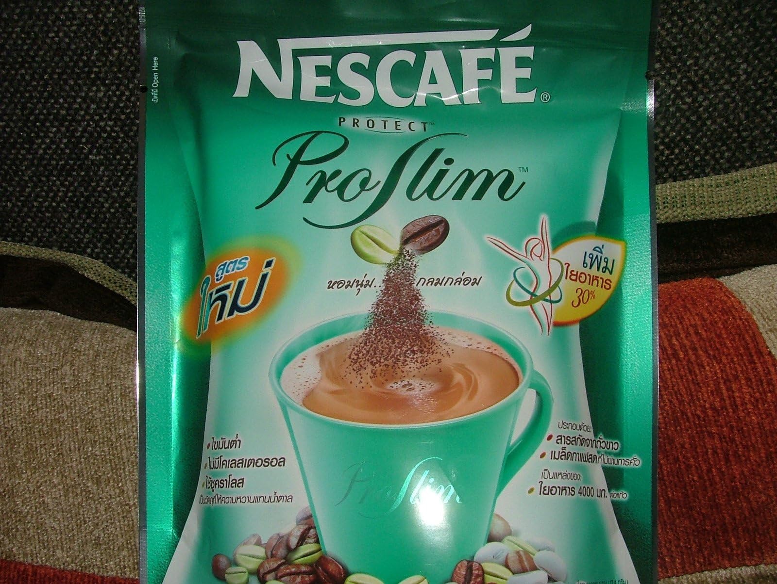 2x Nescafe Protect Proslim Instant Weight Control Slim Diet Coffee LOW FAT (165g) Free Shipping From Thailand