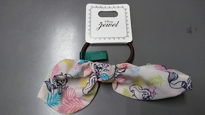 Amazon ディズニーストア アリエル ヘアゴム リトルマーメイド リボン ヘアアクセサリー ホビー