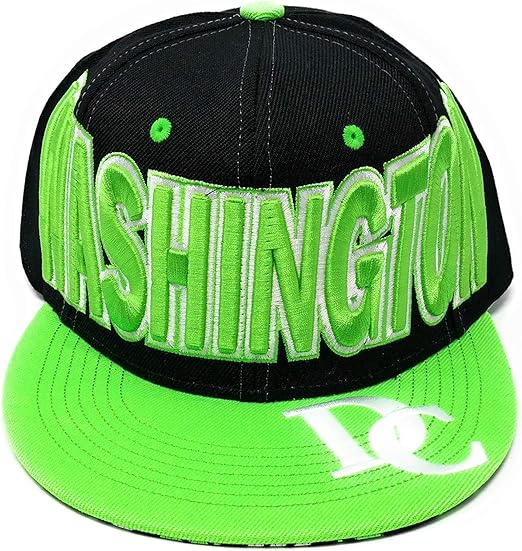 Black and green dc hat Clearance