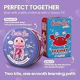 Cookie Box Original Crochet Kit for Beginners Jellyfish Jenny Amigurumi Gift Set view 4