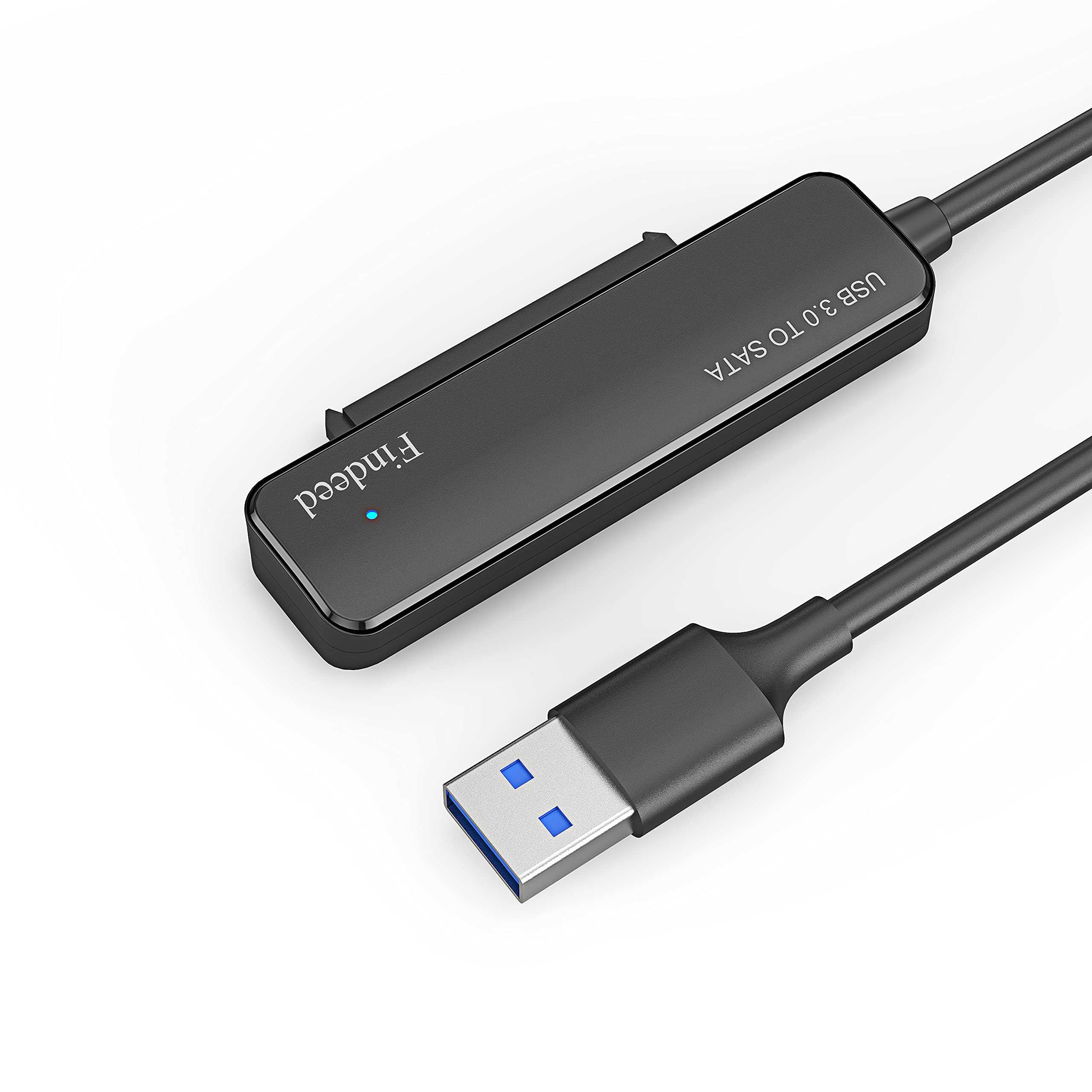 Photo 1 of Findeed SATA Cable-Sata Cable for Hard Drive, Sata Data Cable USB 3.0 Type A to SSD and HDD 5Gbps SATA Adapter Cable for iPad/TV/PC/MacBook