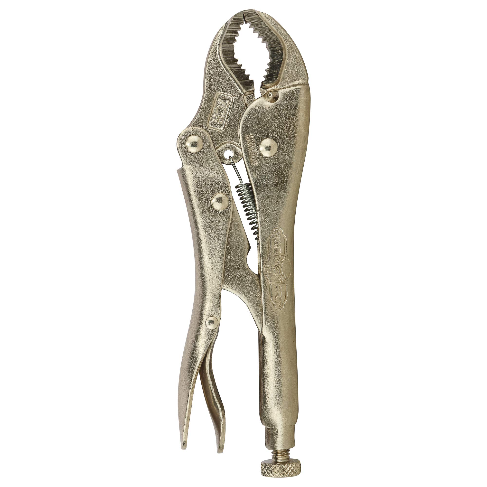 Irwin Visegrip Carded Curved Jaw Locking Plier 7In, VIS7CRC