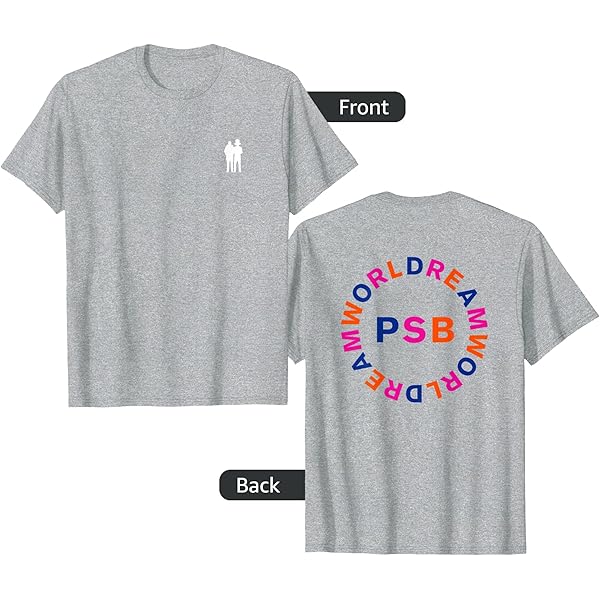 Amazon.com: Pet Shop Boys Dreamworld Tour T-Shirt : Clothing