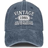 40th Birthday Gifts Women Men Vintage 1985 Embroidered Baseball Cap Gift Ideas Hat