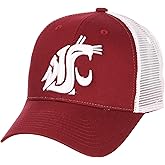 Zephyr Men's Washington State Cougars Adjustable Snapback Hat Big Rig, Washington State Cougars Cardinal, Adjustable
