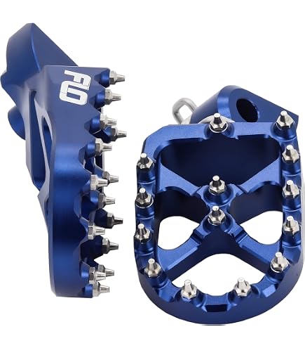 Amazon.com: FLO Motorsports FPEG-795-2 BLK Foot Pegs : Flo