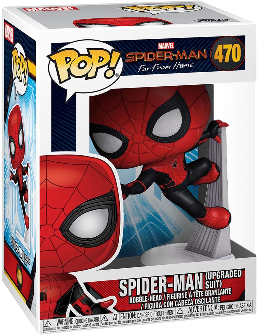 funko de spiderman far from home