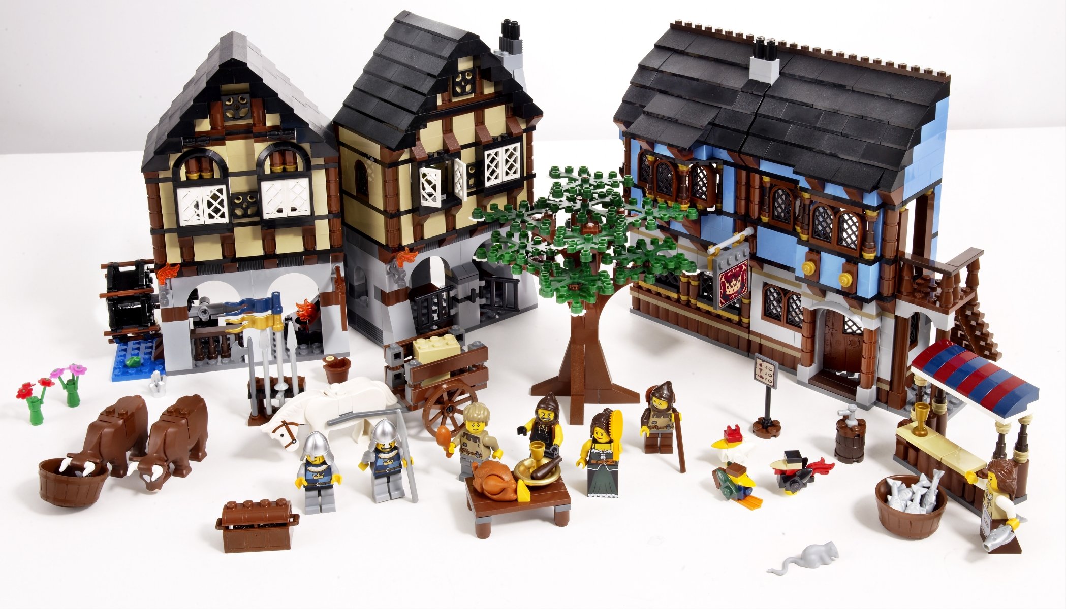 lego 10193 castle medieval market village