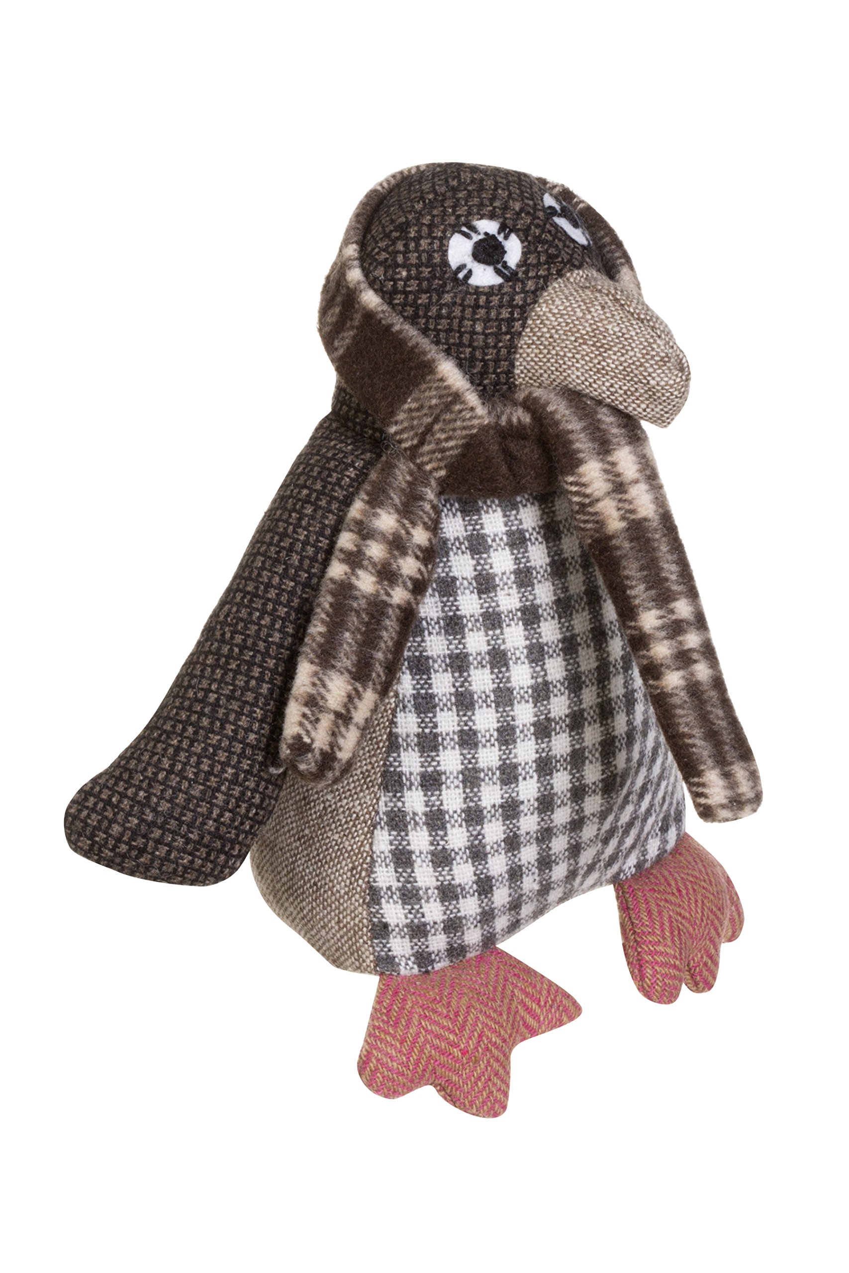 Premier Housewares Heritage Penguin Door Stop - Large, Brown