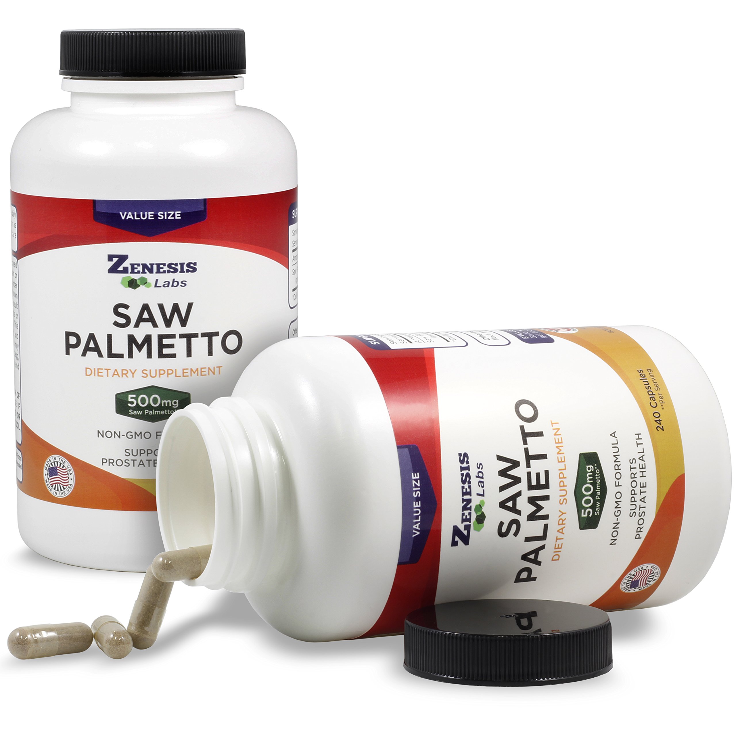Saw Palmetto Extract 240 Capsules 500mg Per Capsule More Than 200