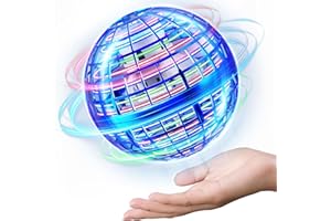 ENJSD 2025 Flying Orb Ball, Boomerang Hover Space Ball Flying Spinner, Orb Drone Orbit, Cool Toys Kids for 6 7 8 9 10+ Year Old Boys Girls Teens, Indoor Outdoor Toys