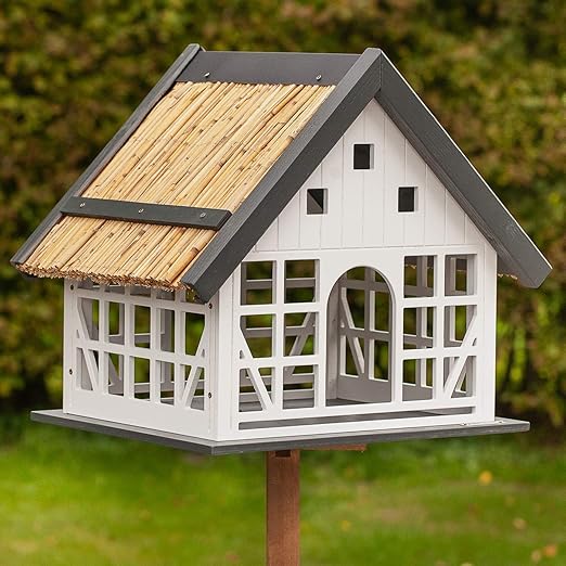 Voss Garden Lindau Bird House Wooden Frame Style Practical