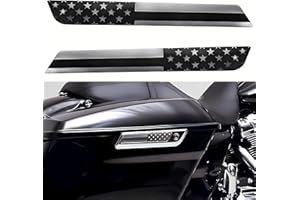 Alicatong American US Flag Saddlebag Inserts Compatiable with Harley Davidson Touring 2014 and Newer Harley Davidson Street Glides 2014 and Newer Harley Davidson Road Glides 2014 and Newer