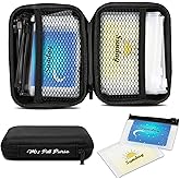 Day and Night Pill Organizer 14 Mini Pill Bags Color Coded, Labeled Days of The Week, Travel AM PM Pill Organizer 7 Day 2 Times A Day Small Med Wallet 4 X 5.5 X 1.75 - Recommend Two if Lots of Pills