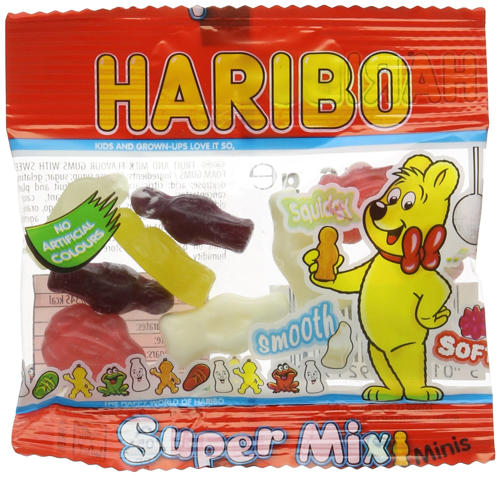 Haribo Retro Sweets Super Mix Mini Bags (Pack of 100) Kids Party Gift eBay