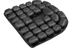 TAKZOP Sondor Travel Cushion,Air Seat Cushion,Airplane Cushion Seat,Air Inflatable Pressure Relief Seat Cushion for Airplane, Office Chair, Wheelchair, Cars, Home Living