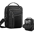 FINPAC Pistol Bag Carry Gun Holster, Tactical Handgun Shoulder Bag Padded Military Gun Ammo Accessories Pouch Shooting Range Duffle, Black