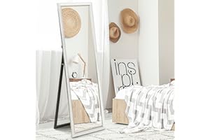 HOMCOM Full Length Mirror, 64" x 21" Full Body Mirror with Gold Frame, Free Standing, Leaning or Wall Mirror for Living Room,