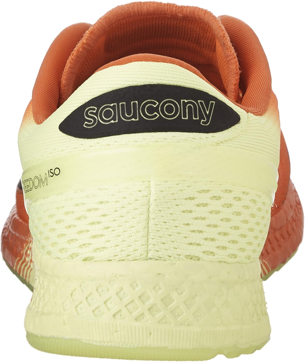 saucony freedom iso orange citron