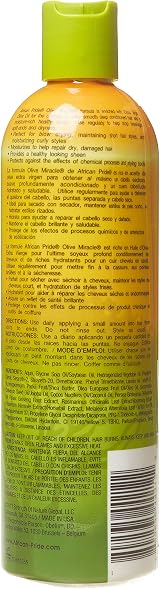 African Pride Olive Miracle Anti-Breakage Strengthening Lotion 355ml view 2