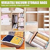 ezybag Jumbo Vacuum Storage Bags, Pack of 7 with Hand Pump view 6