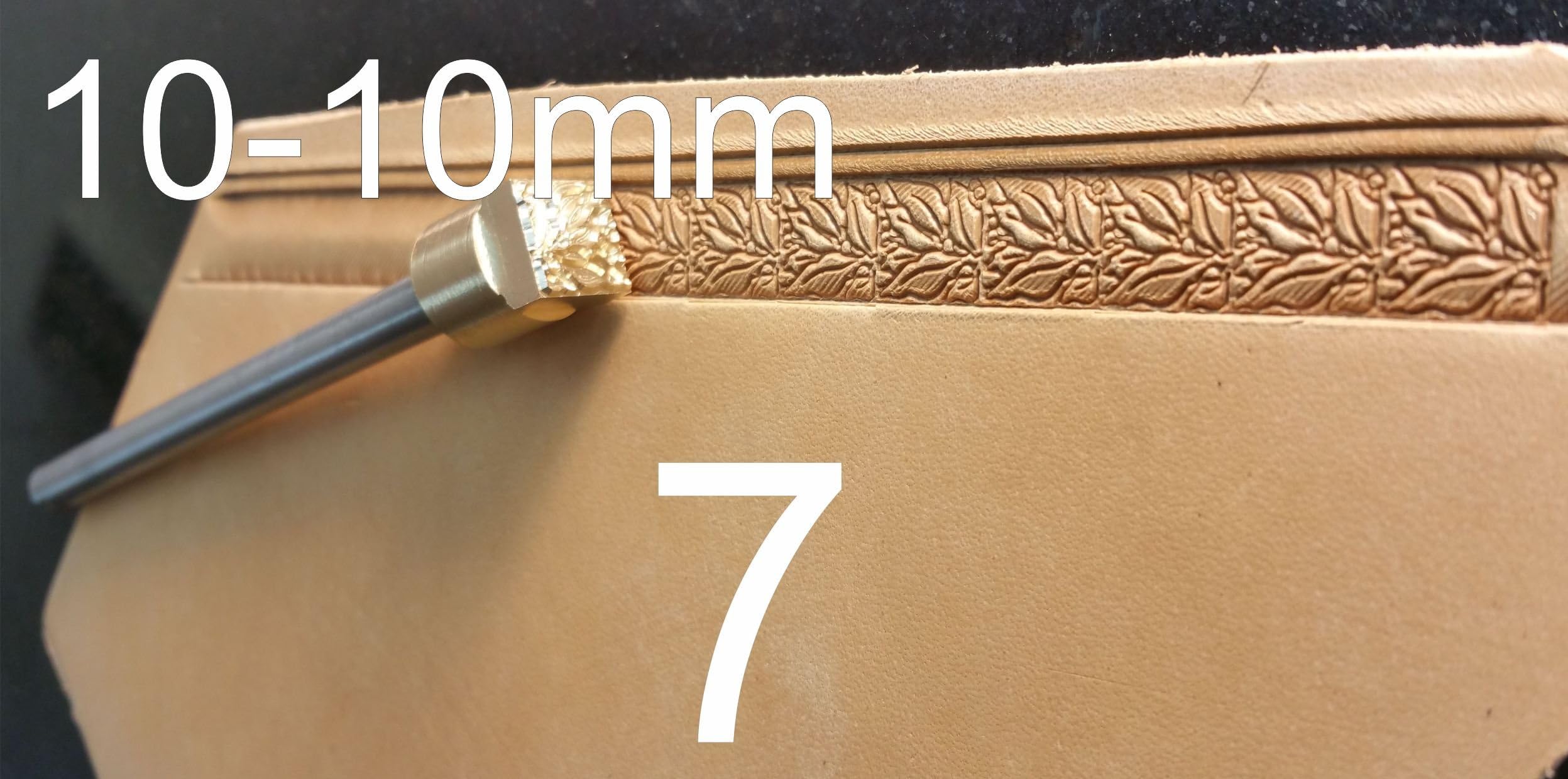 Leather Crafting Stamp Tool for Leather Crafts Brass #7