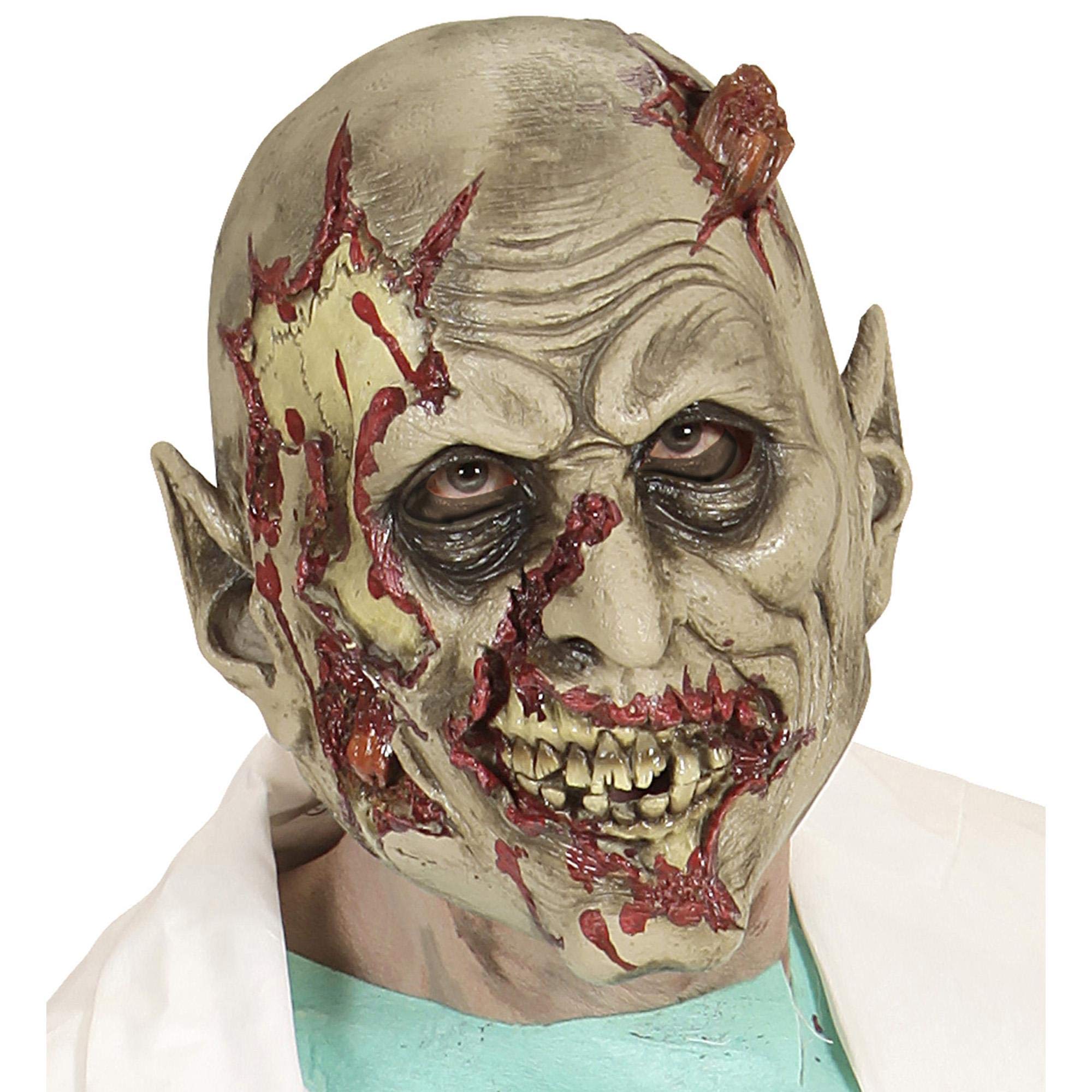 Widmann vd-wdm96577 Mask Full Head Zombie, One Size