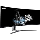 Samsung 49-Inch CHG90 144Hz Curved Gaming Monitor (LC49HG90DMNXZA) – Super Ultrawide Screen QLED Computer Monitor, 3840 x 108