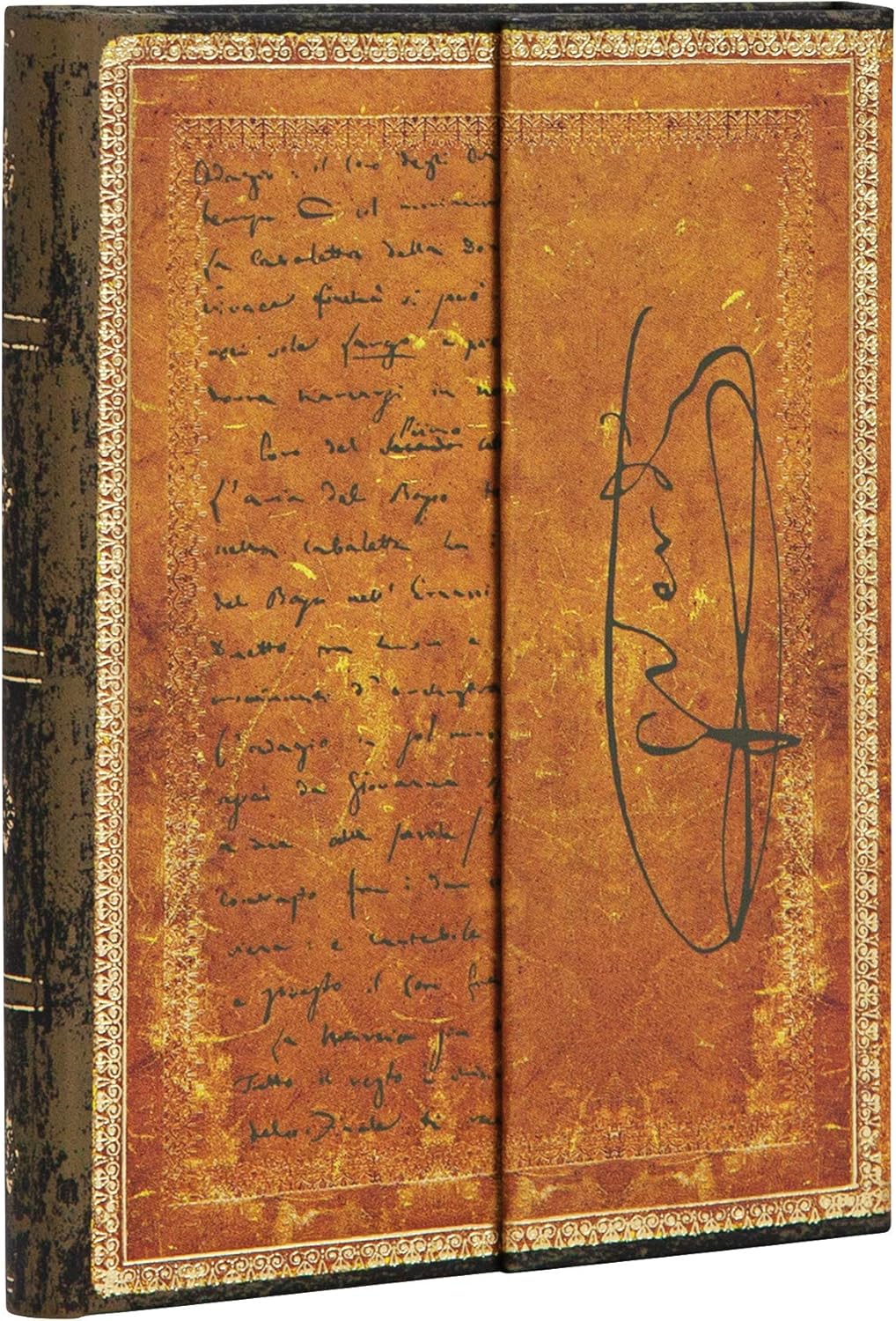 Hardcover Journals, Verdi, Carteggio, Lined (Embellished Manuscripts Collection), Gelb, Mini (140 x 100)