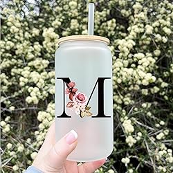 Personalized Gifts for Women, Monogrammed Frosted