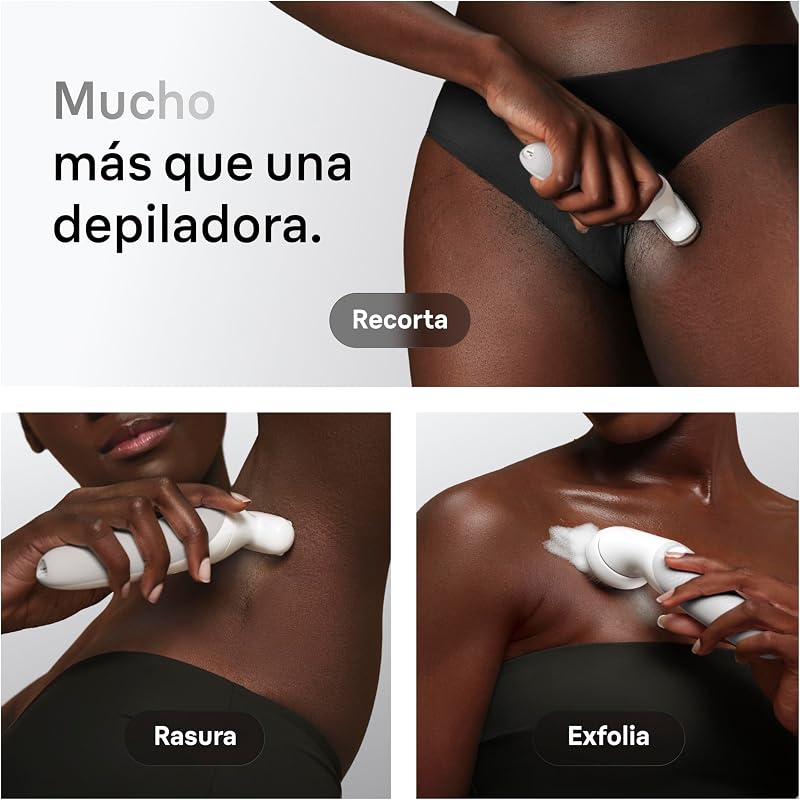 Silk·épil 9 Depiladora Eléctrica Mujer, 9-061, Plata