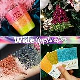 LEOBRO Glitter Set 32 Jars Fine & Chunky Holographic Craft Glitter 32pcs view 8