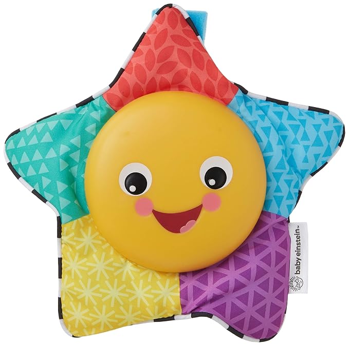 Baby Einstein Star Bright Symphony Plush Musical Take Along Toy Ages Newborn Baby Amazon Com