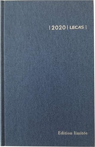 Download Lecas Carré Agenda pro 2020 1 jour par page €/centimes 14 x 22 cm edition limitée couleur aleatoire PDF