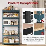 Yaheetech 5 Tier Garage Shelving Units Heavy Duty 750kg Neptune Blue view 6