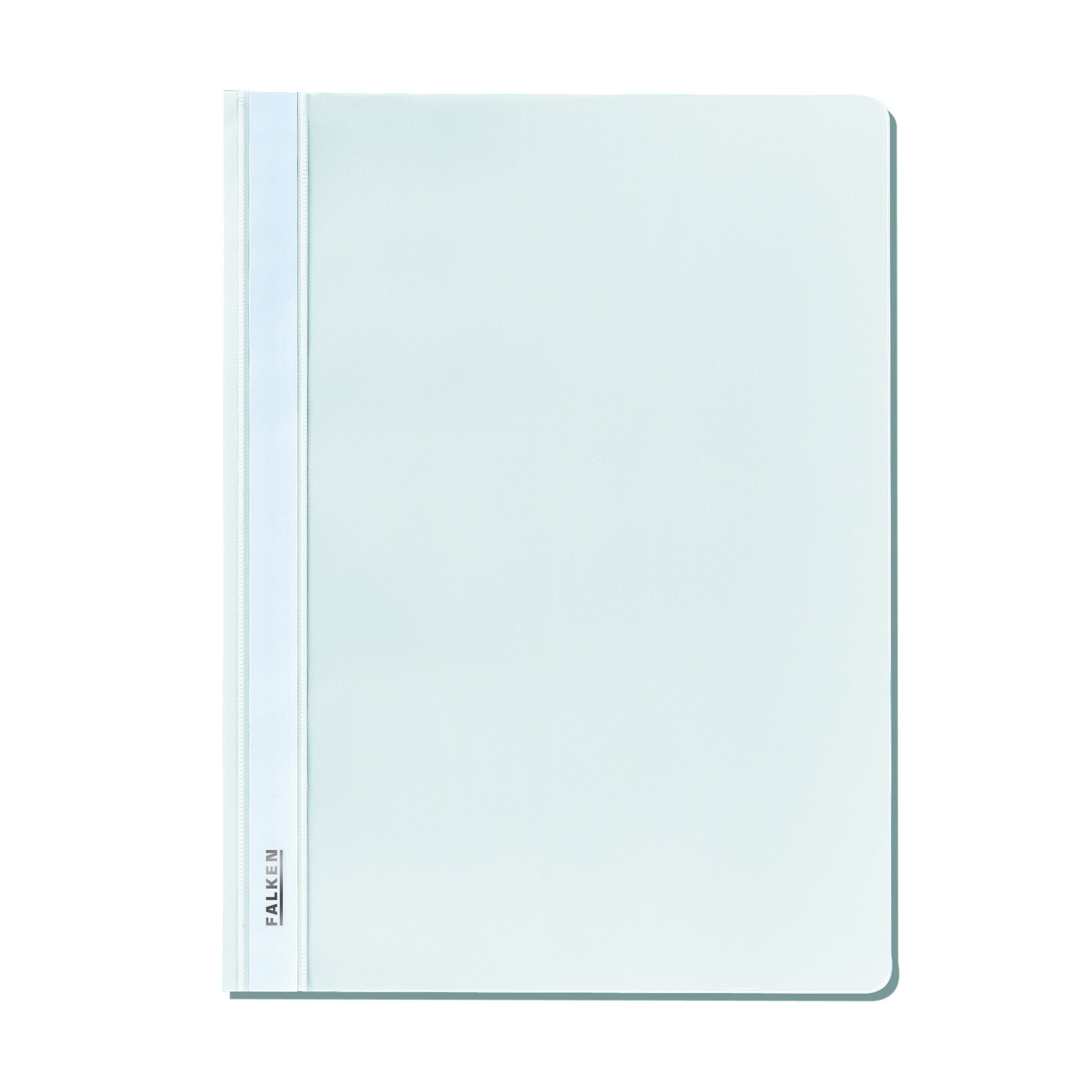 Exacompta Plastic Loose-Leaf Binder, A4, White, 1, Polypropylene, Storage Binder, 1 Pack